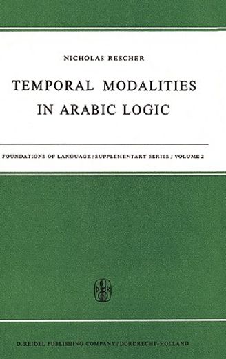 temporal modalities in arabic logic (en Inglés)
