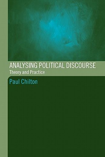analysing political discourse,theory and practice