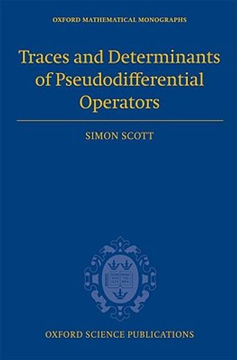 traces and determinants of elliptic pseudodiff operators
