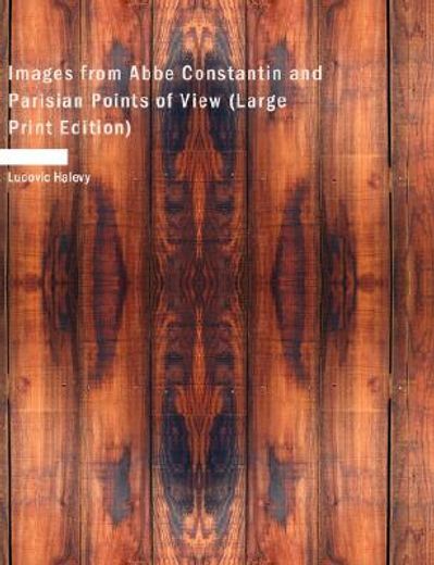 images from abbe constantin and parisian points of view (large print editio