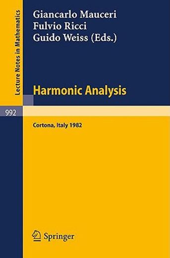 harmonic analysis (in French)