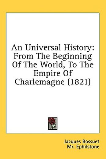 an universal history: from the beginning