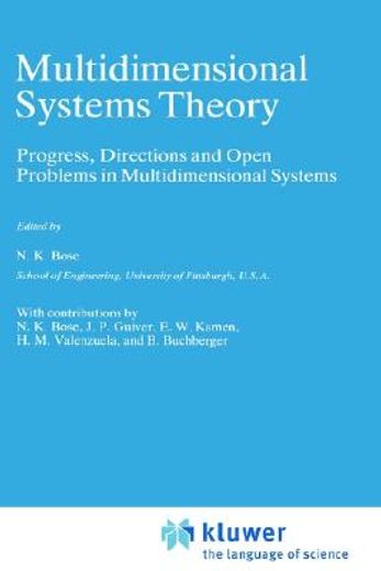 multidimensional systems theory (en Inglés)