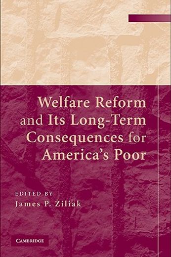 welfare reform and its long term consequences for america´s poor