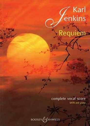 requiem: complete vocal score (in English)