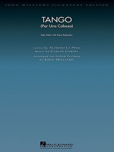 tango (por una cabeza),solo violin w/piano reduction