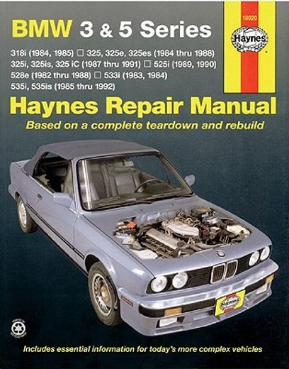 bmw 3 and 5 series automotive repair manual