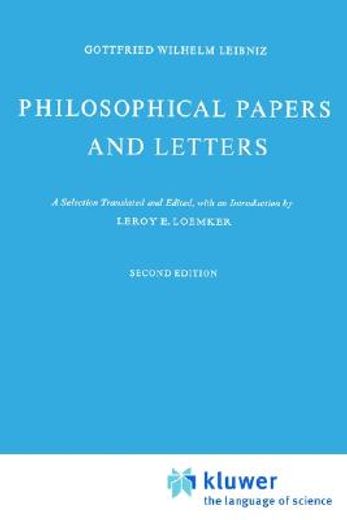philosophical papers and letters