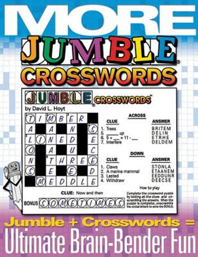 more jumble crosswords (en Inglés)