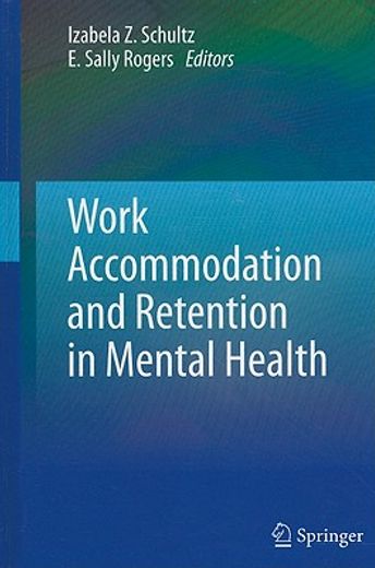 handbook of job accommodations in mental health