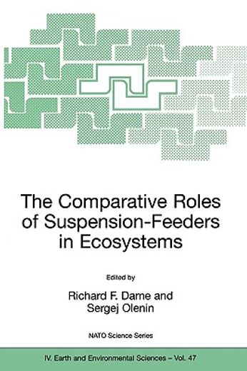 the comparative roles of suspension-feeders in ecosystems