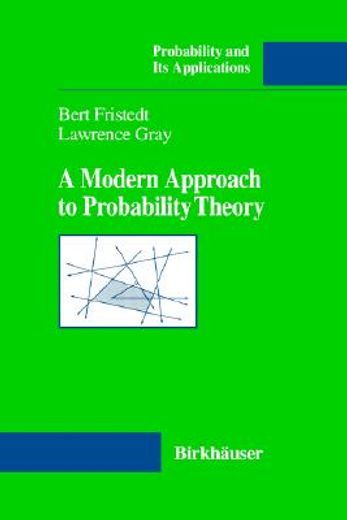 a modern approach to probability theory