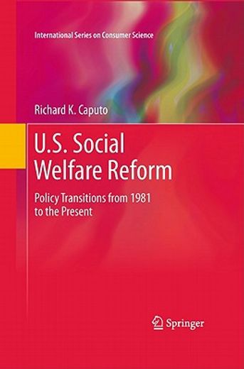 u.s. social welfare reform,policy transitions from 1981 to the present