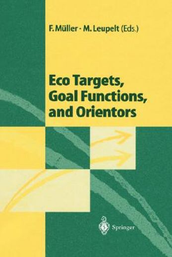 eco targets, goal functions, and orientors (en Inglés)