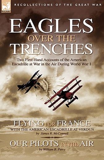 eagles over the trenches 'flying for france with american escadrille at verdun' and 'our pilots in t