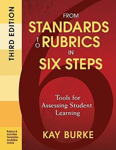 from standards to rubrics in six steps,tools for assessing student learning (en Inglés)