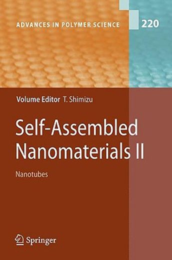 self-assembled nanomaterials ii,nanotubes