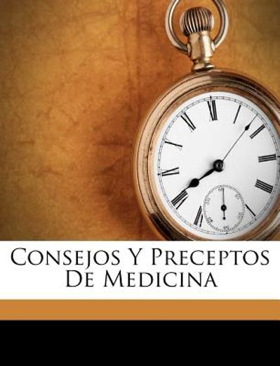 consejos y preceptos de medicina