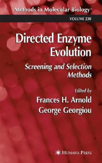 directed enzyme evolution,screening and selection methods