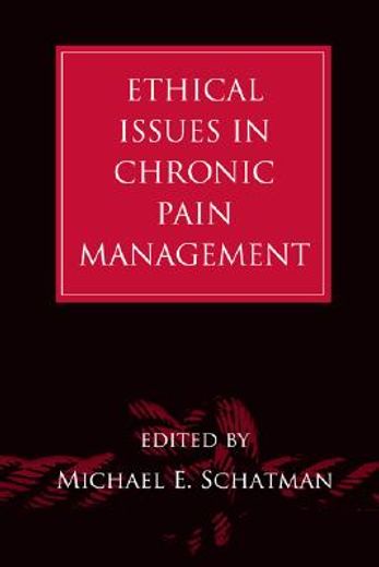 ethical issues in chronic pain management
