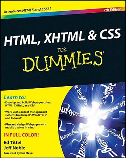 html, xhtml & css for dummies (in English)