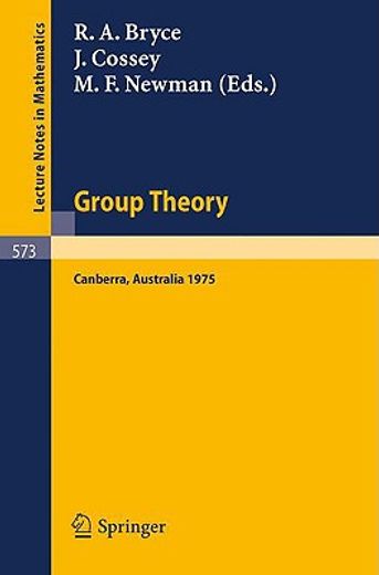 group theory (in English)