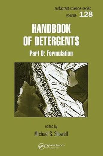 handbook of detergents