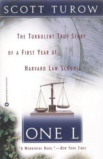 one l,the turbulent true story of a first year at harvard law school