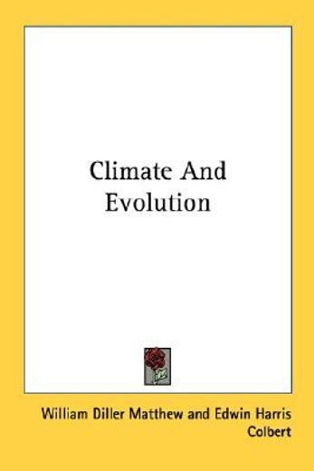 climate and evolution