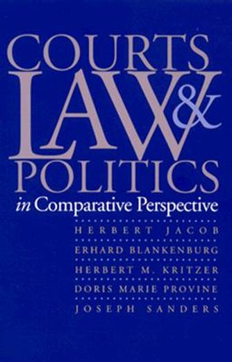 courts, law, and politics in comparative perspective (in English)