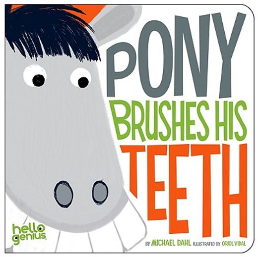 pony brushes his teeth