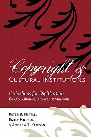 copyright and cultural institutions (en Inglés)