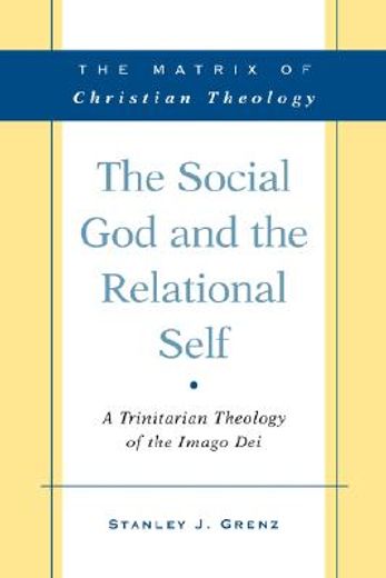 the social god and the relational self,a trinitarian theology of the imago dei