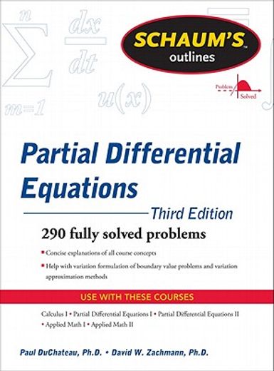 schaum´s outline of partial differential equations (en Inglés)
