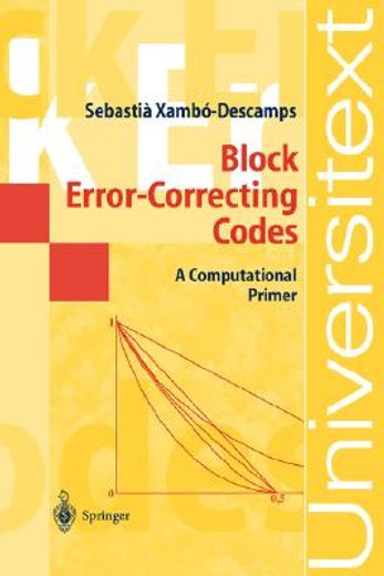 block error-correcting codes,a computational primer