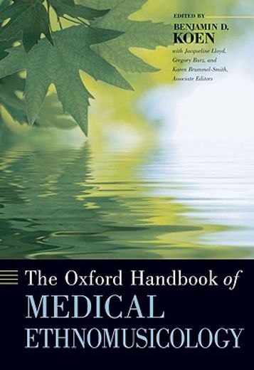 the oxford handbook of medical ethnomusicology