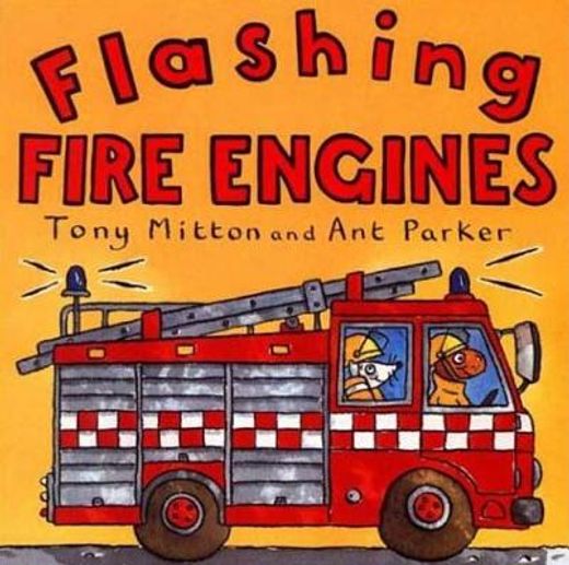 flashing fire engines (en Inglés)
