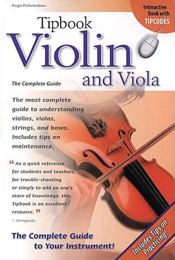tipbook violin and viola,the complete guide