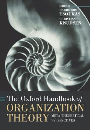the oxford handbook of organization theory,meta-theoretical perspectives