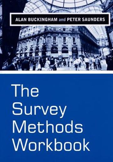 the survey methods workbook,from design to analysis