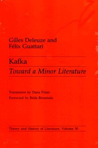 kafka,toward a minor literature