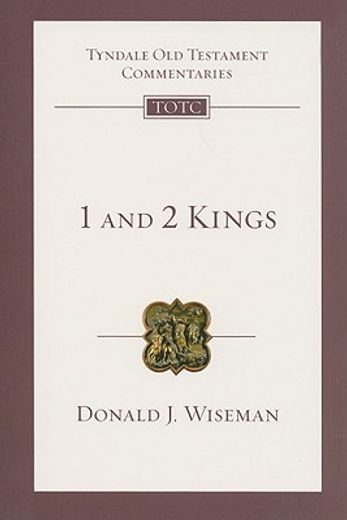 1 & 2 kings,an introduction and commentary (en Inglés)