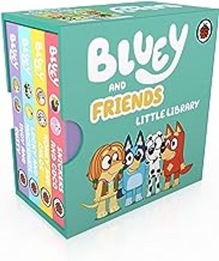 Bluey: Bluey and Friends Little Library (en Inglés)