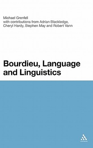 bourdieu, language and linguistics