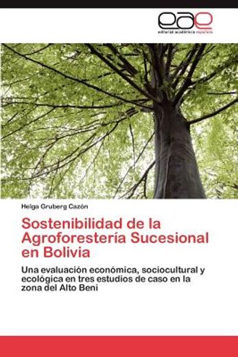 sostenibilidad de la agroforester a sucesional en bolivia