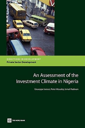 an assessment of the investment climate in nigeria