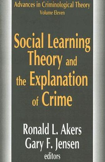 social learning theory and the explanation of crime