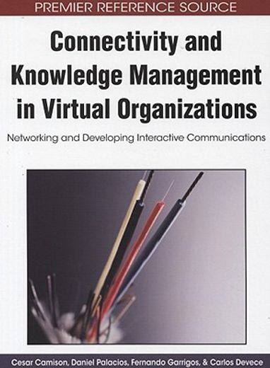 connectivity and knowledge management in virtual organizations,networking and developing interactive communications