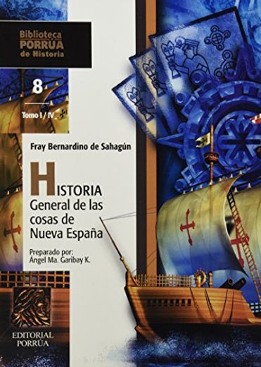 Pack Historia general de las cosas de Nueva España 1, 2, 3 y 4 (in Spanish)