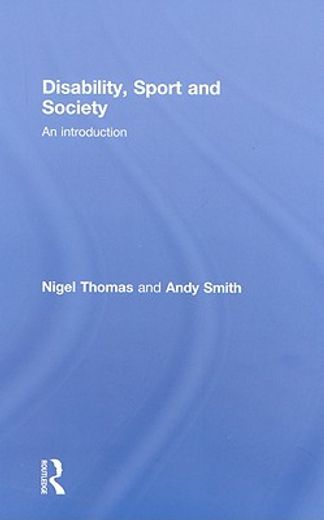 disability sport,policy and society: an introduction
